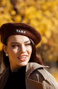 Delicious Brown Cookie Beret